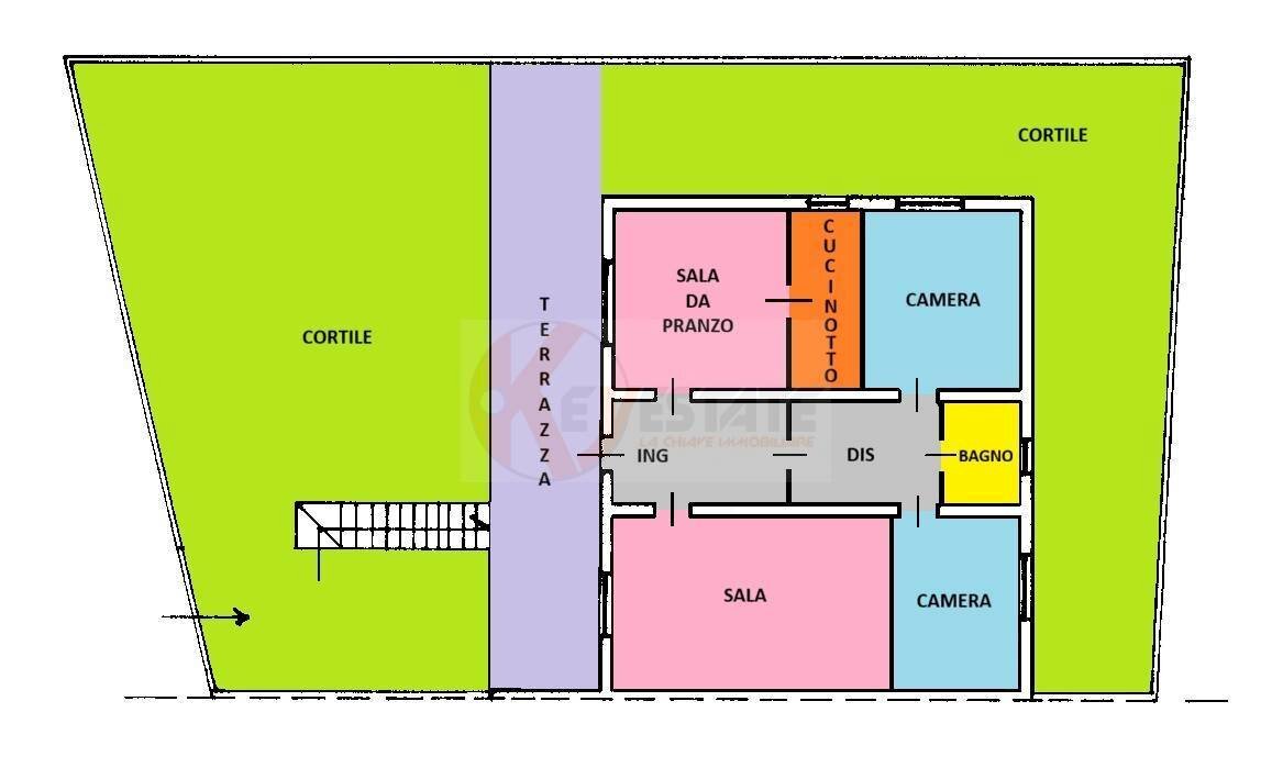 Foto 51 - Quadrilocale via Mario Carboni
 
20, Sassari - planimetria 1