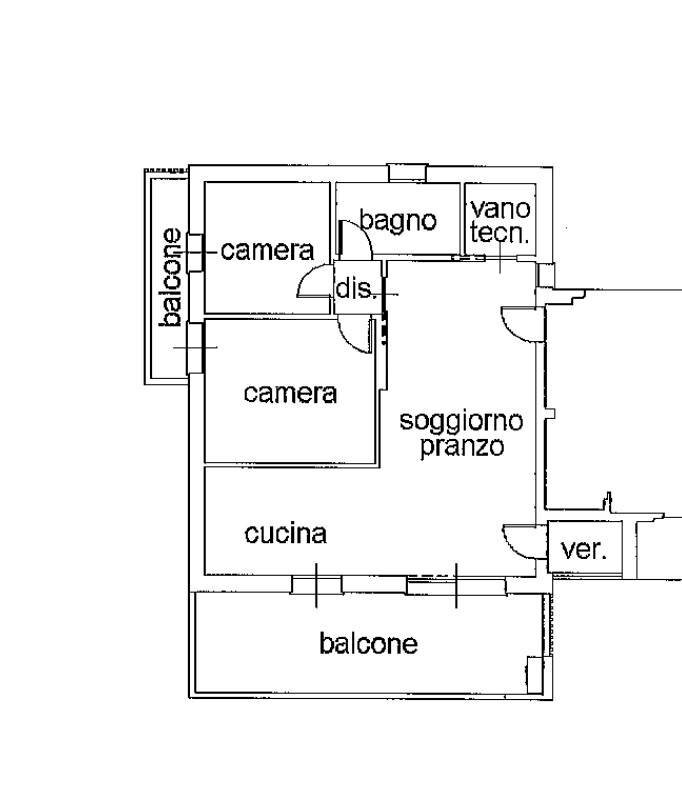 Foto 31 - Trilocale Via Alberto Gianquinto, Jesolo - planimetria 1