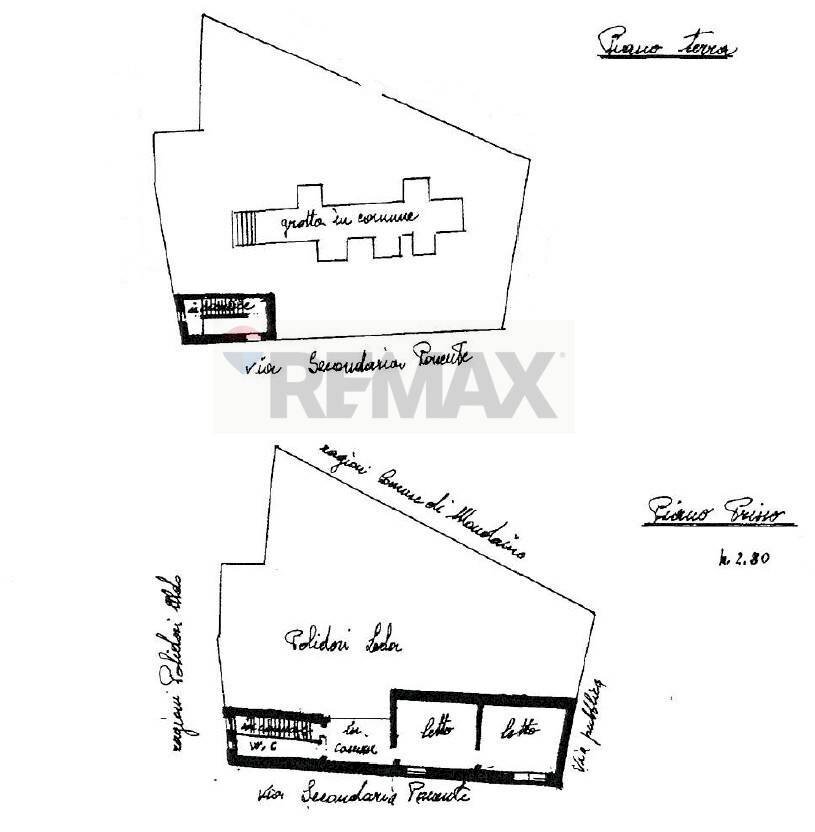 Pianta 2D - Appartamento Via Secondaria Ponente
 
1, Mondaino - planimetria 1