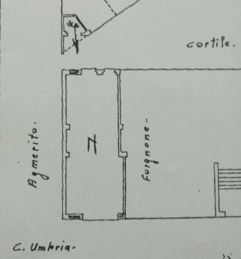negozio - Shop corso UMBRIA, Torino (neighborhood San Donato) - floor plans 1