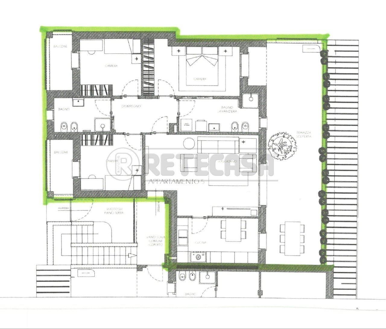 SKM_C250i26032617280.jpg - Quadrilocale Via Roma, Ripalta Cremasca - planimetria 1
