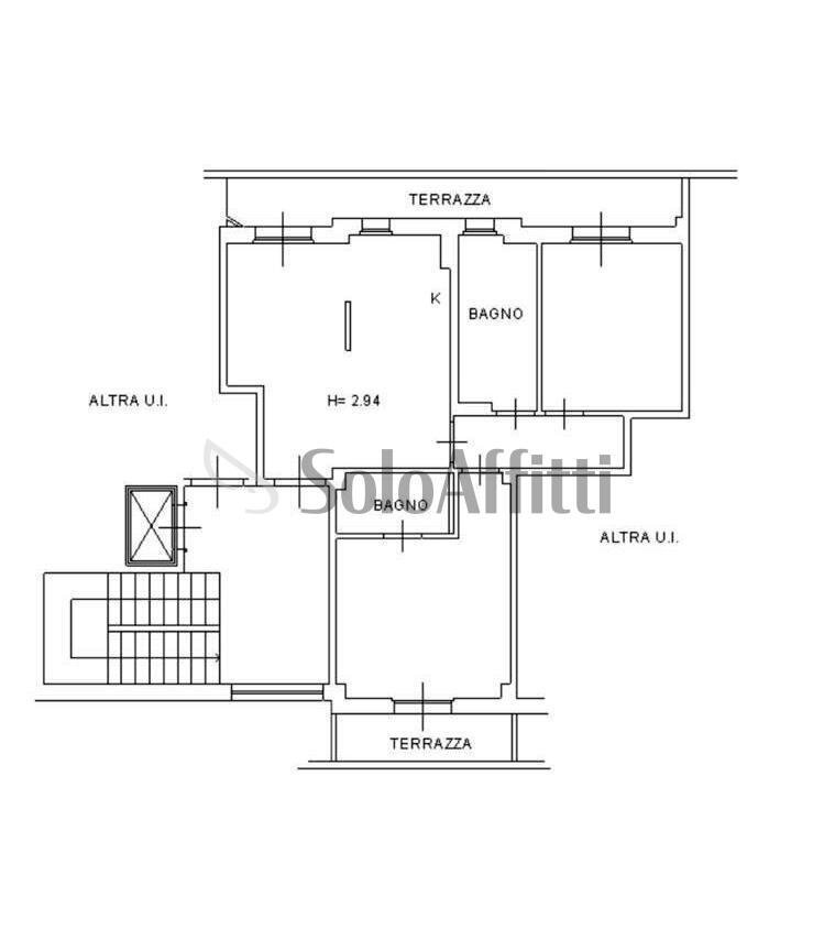 PLANIMETRIA - Appartamento Via del Parco 6/A, Livorno - foto 2