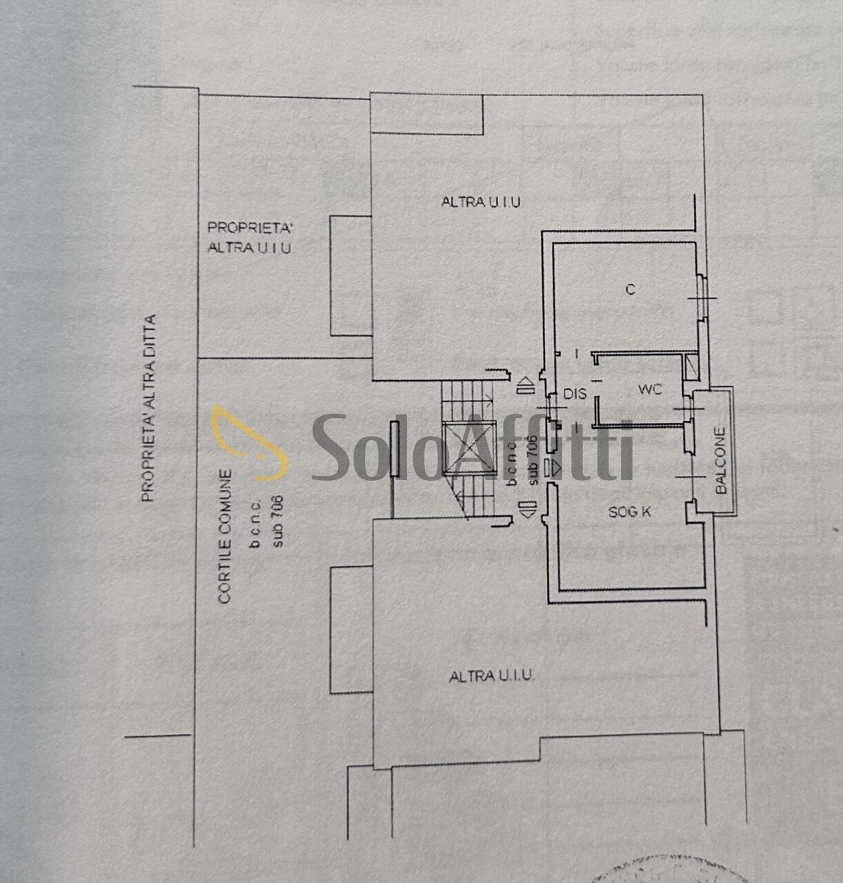 IMG_5693.jpg - Bilocale Via Giuseppe di Vittorio 3, Lacchiarella - planimetria 1