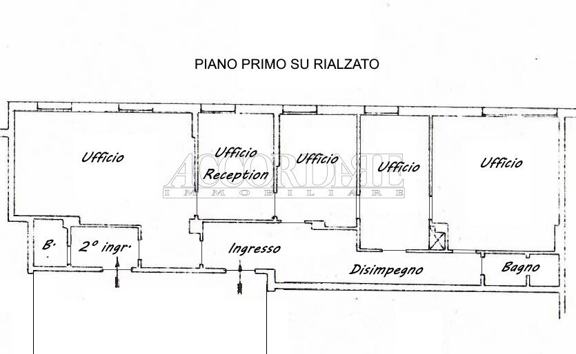 PIANTA.jpg - Office Via Altinate 55, Padova - floor plans 1