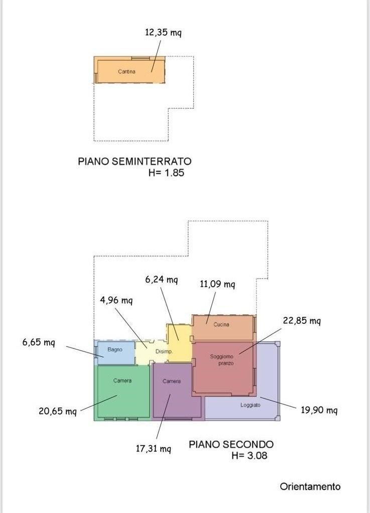 WhatsApp Image 2026-03-16 at 10.26.27 (1).jpeg - Quadrilocale Viale Carlo Goldoni 1, Rimini - planimetria 1