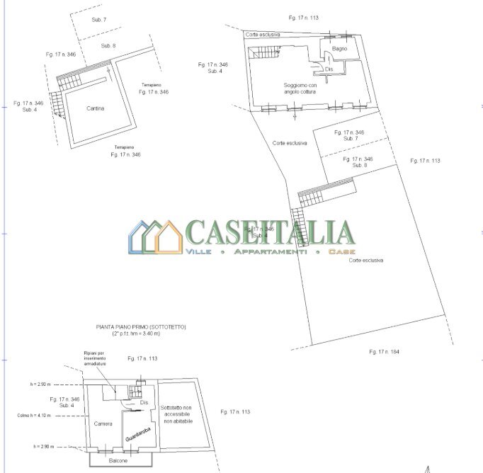 Screenshot 2026-03-30 161846.png - Three-room apartment Via Rivoli 25/2, Rosta - floor plans 1