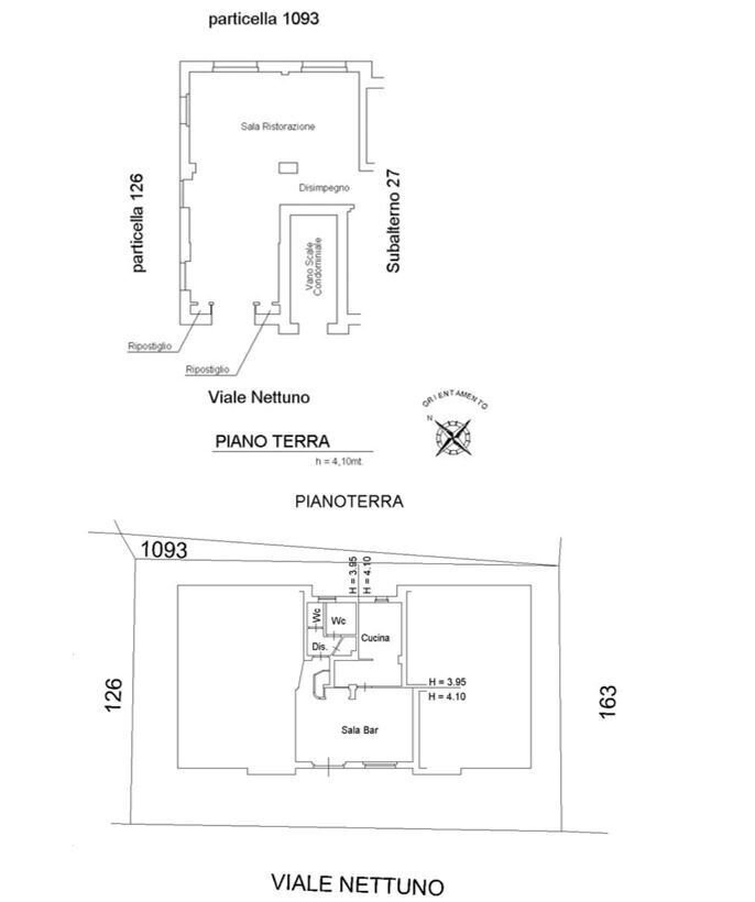 planimetria locale commerciale.JPG - Locale Commerciale Francavilla al Mare - foto 1