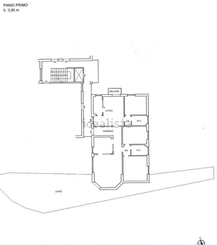 LE2060_APP-TO_VISTA_MARE_CON_GIARDINO_POSTO_AUTO ( - Appartamento Lerici - planimetria 1