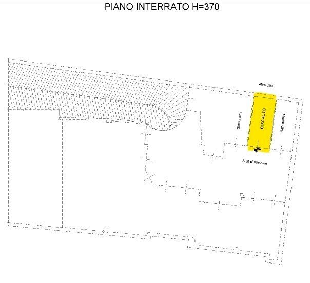 sub 6 evidenziato.jpg - Box Via Gianfrancesco Re 28, Torino (neighborhood Parella) - floor plans 1
