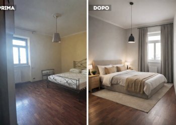 Camera da letto prima_dopo.png - Appartamento Via G. Oberdan 112, Lecce - foto 5