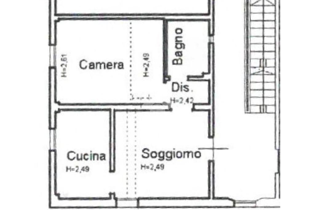 Two-room apartment Via lavino, Monte San Pietro - floor plans 1