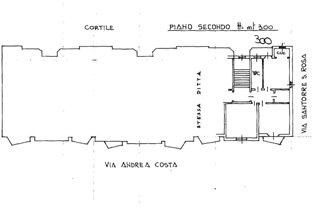 Three-room apartment Via Costa, Grugliasco - floor plans 1