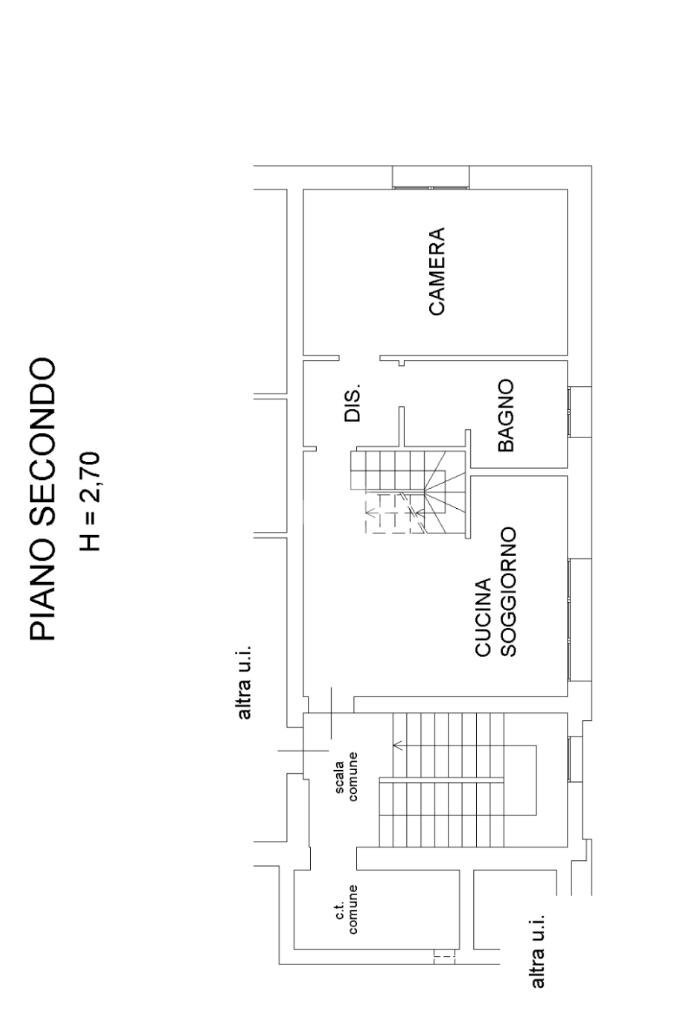 Trilocale Via Albano Modena, Novi di Modena - planimetria 1