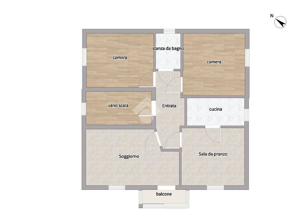Villa Via Fratelli Cervi, Reggio nell'Emilia - floor plans 1