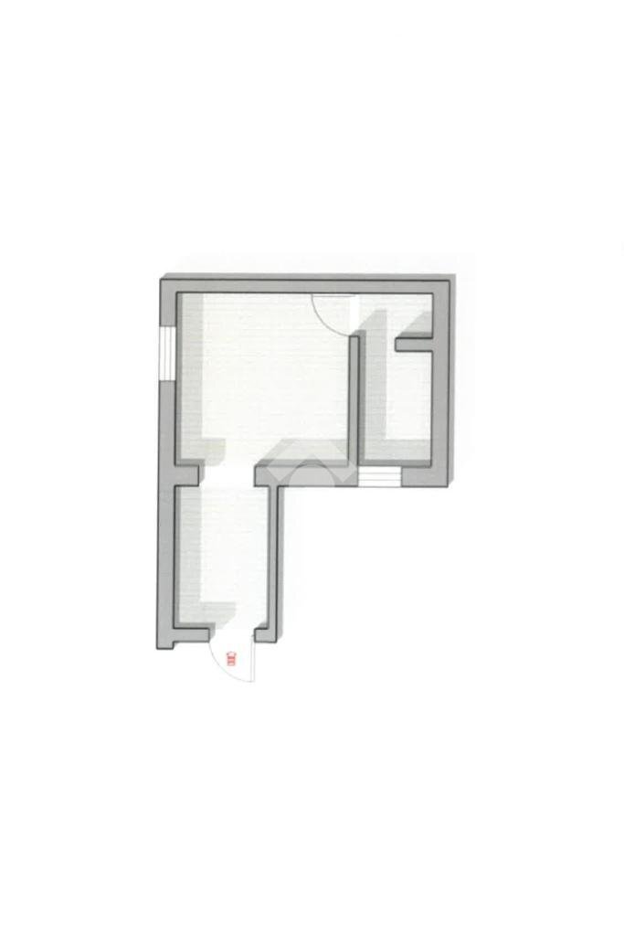 One-room apartment Via vitruvio, Milano - floor plans 1