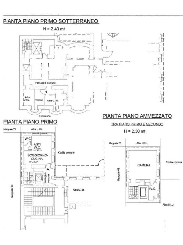 Bilocale Via Arsenale, Torino (zona Centro) - planimetria 1