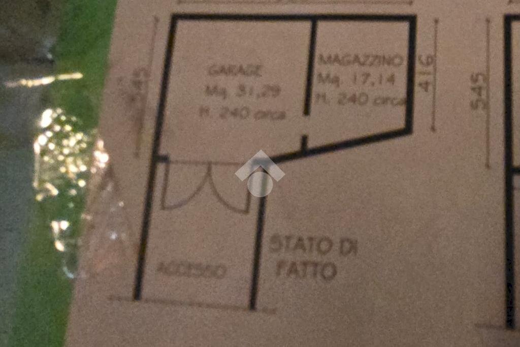 Box Via Milazzo, Bologna (zona Centro Storico) - planimetria 1