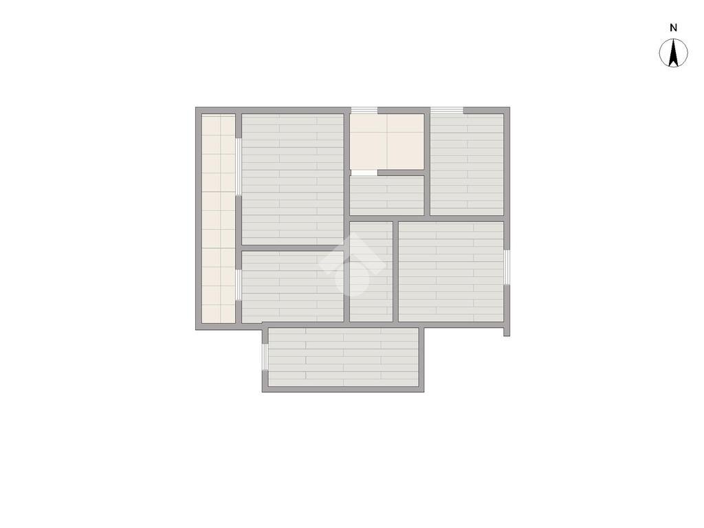 Trilocale Viale dei navigatori, Ravenna (zona Punta Marina) - planimetria 1