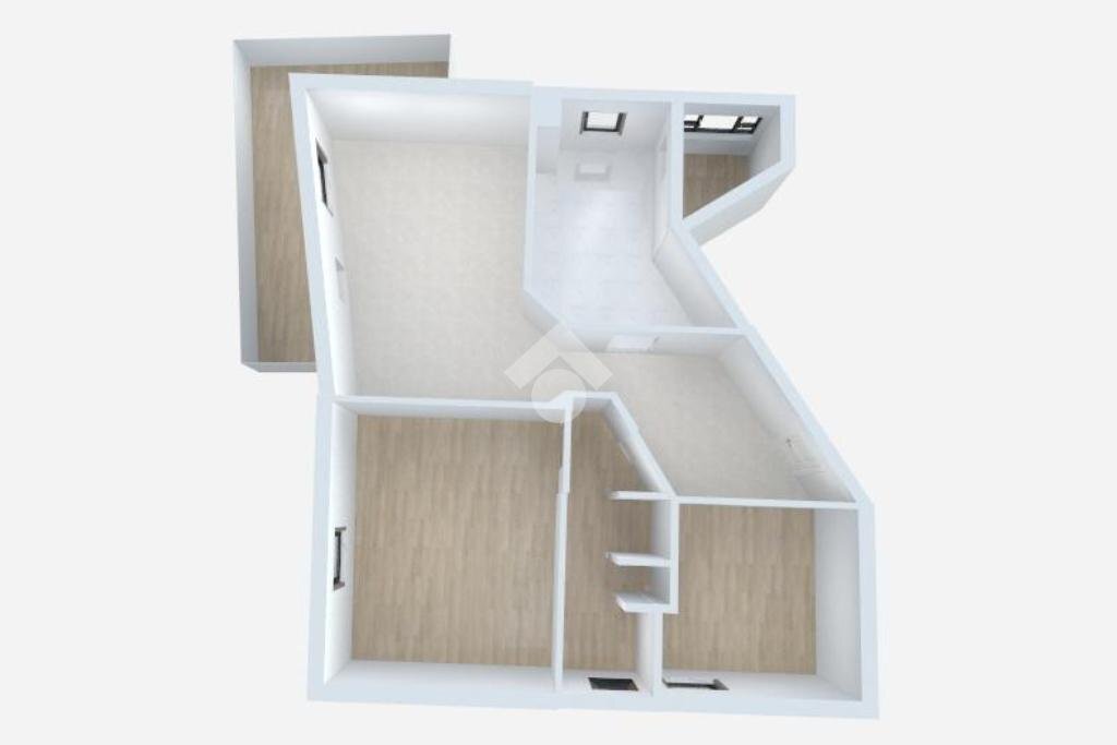 Three-room apartment Via Savelli, Forlimpopoli - floor plans 1