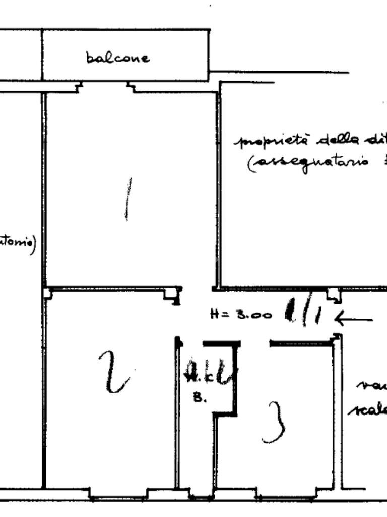 Bilocale via mereghetti, Settimo Milanese - planimetria 1