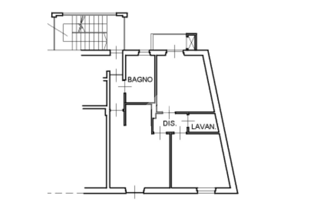Trilocale Via San Rocco, Bra - planimetria 1