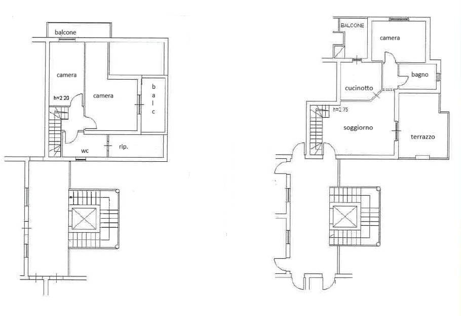 Foto 26 - Appartamento Via Carso
 
7, Monterotondo - planimetria 1