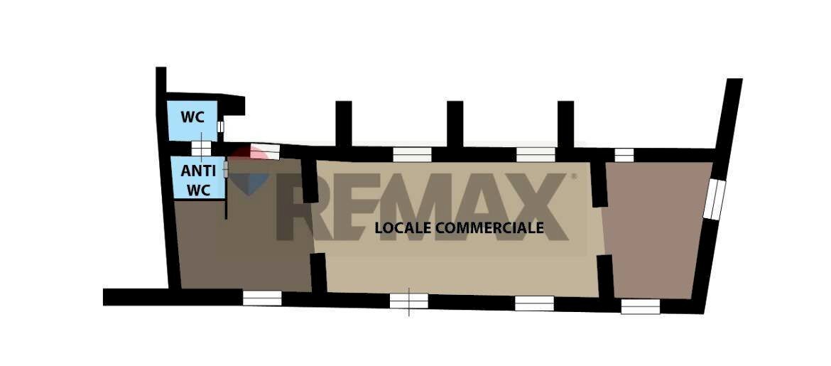 Pianta 2D - Locale Commerciale Caivano - foto 2