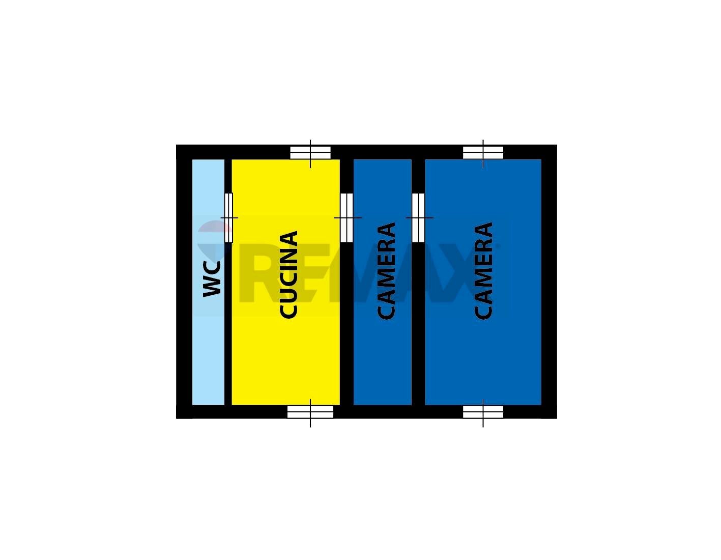 Pianta 2D - Casa indipendente Afragola - planimetria 1