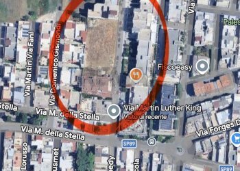 Posizione della mappa - Terreno edificabile Via Martin Luther King, Palo del Colle - foto 1