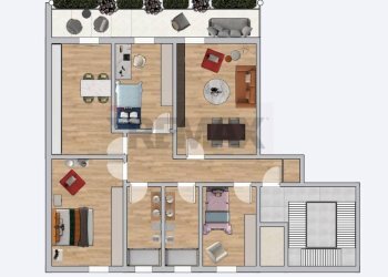 Pianta 2D - Four-room apartment Corso Don Luigi Sturzo
83, Trani - photo 3