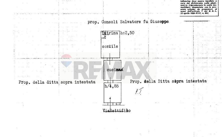 Pianta 2D - Independent house Via Rettifilo
 
35, Santa Venerina - floor plans 1