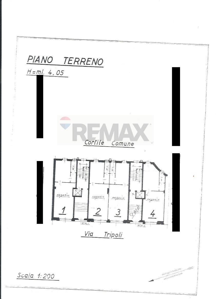 Pianta 2D - Bar Tavola Calda - Fredda Torino - planimetria 1