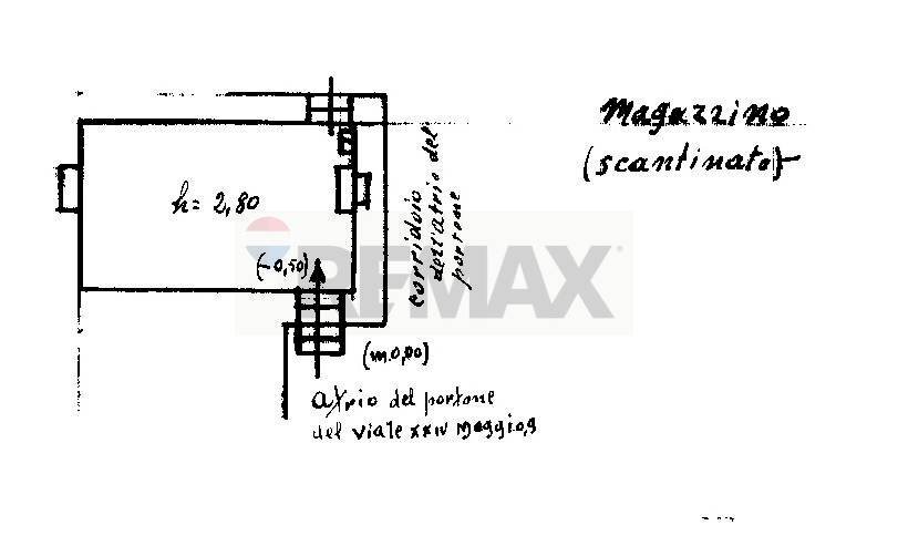 Foto 10 - Magazzino Viale XXIV Maggio
 
13, Vieste - planimetria 1