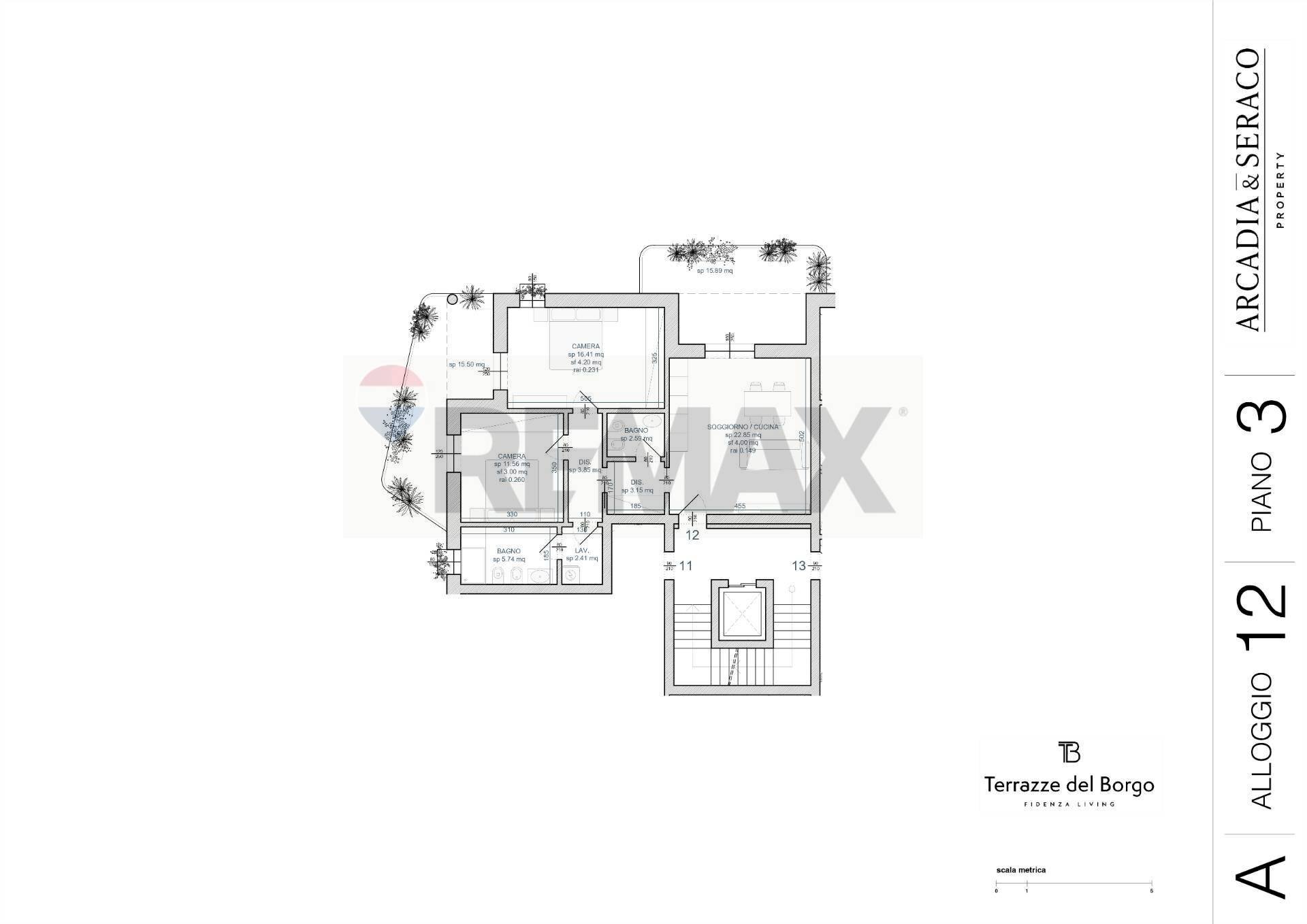 Pianta 2D - Trilocale Via Berzieri
 
11, Fidenza - planimetria 1