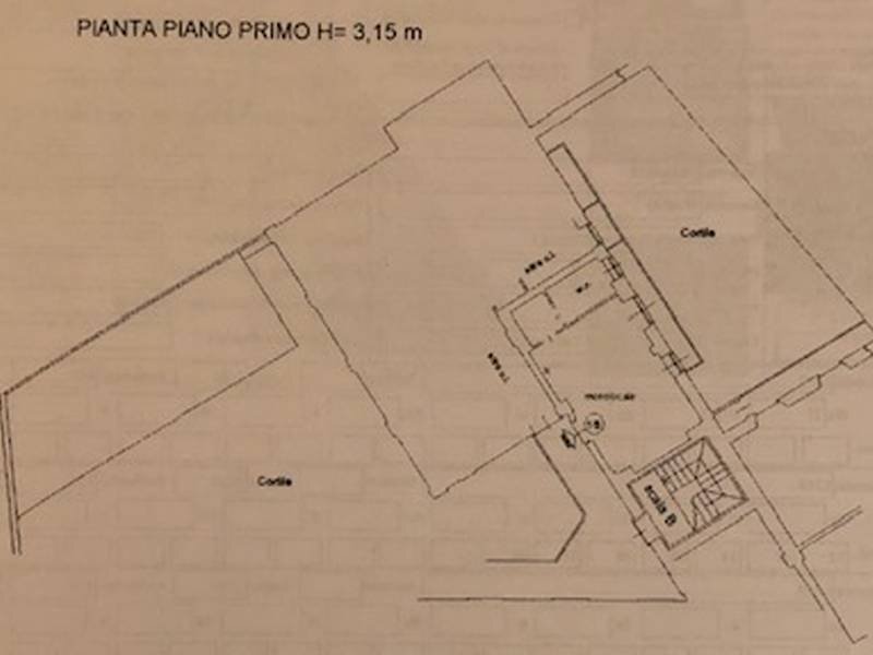 Foto 11 - Monolocale Via Pinelli, Torino - planimetria 1