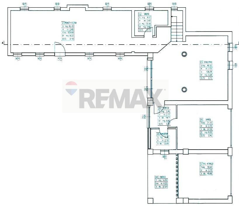 Pianta 2D - Villa Selvazzano Dentro - planimetria 1