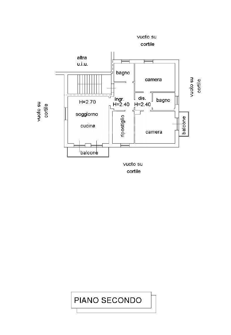Foto 23 - Three-room apartment VIA GIUSEPPE GARIBALDI
 
60, Ghedi - floor plans 1
