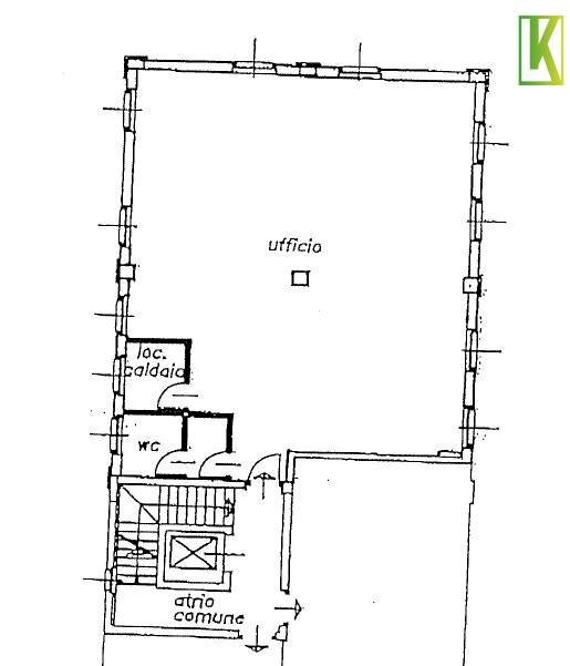Foto 35 - Ufficio Viale Belforte, Varese - planimetria 1