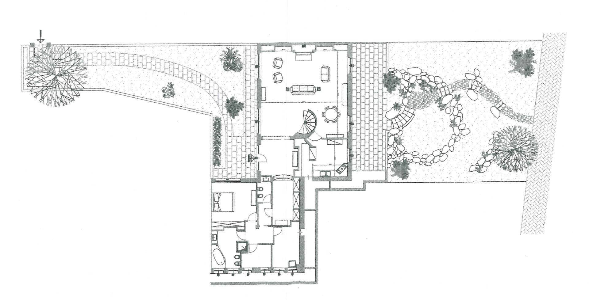 Foto 57 - Casa semi indipendente Via General Cantore
 
66, Varese - planimetria 1