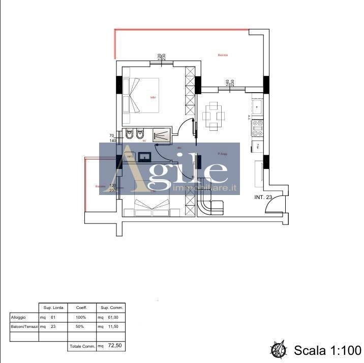Foto 1 - Three-room apartment via de pinedo, Martinsicuro - photo 1