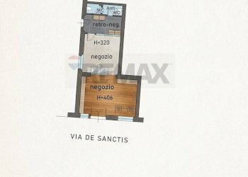 Pianta 2D - Locale Commerciale Via Francesco De Sanctis
 
12, Pescara - foto 5