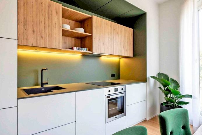 Cucina - Bilocale Via cerasoli
 
8, Bergamo - foto 3