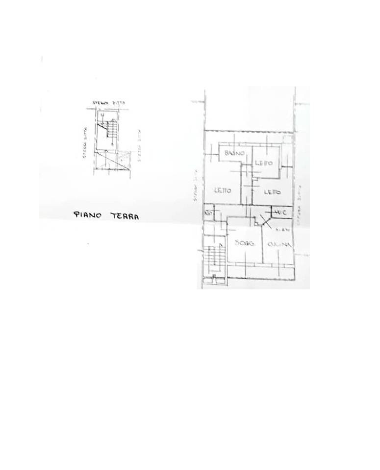 Foto 38 - Independent house Via Volturno
 
11, Parabita - floor plans 1