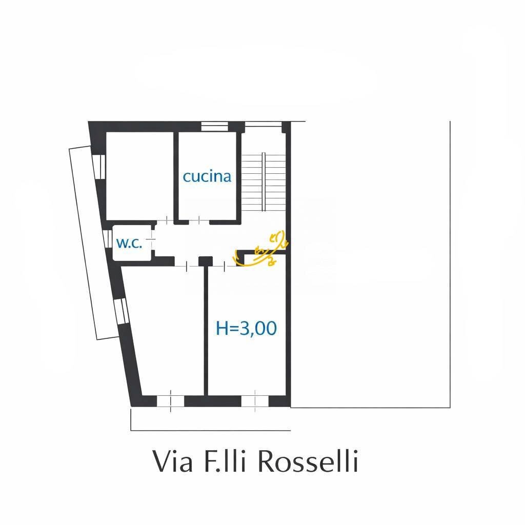 Foto 11 - Four-room apartment Via Fratelli Rosselli, Fasano - floor plans 1