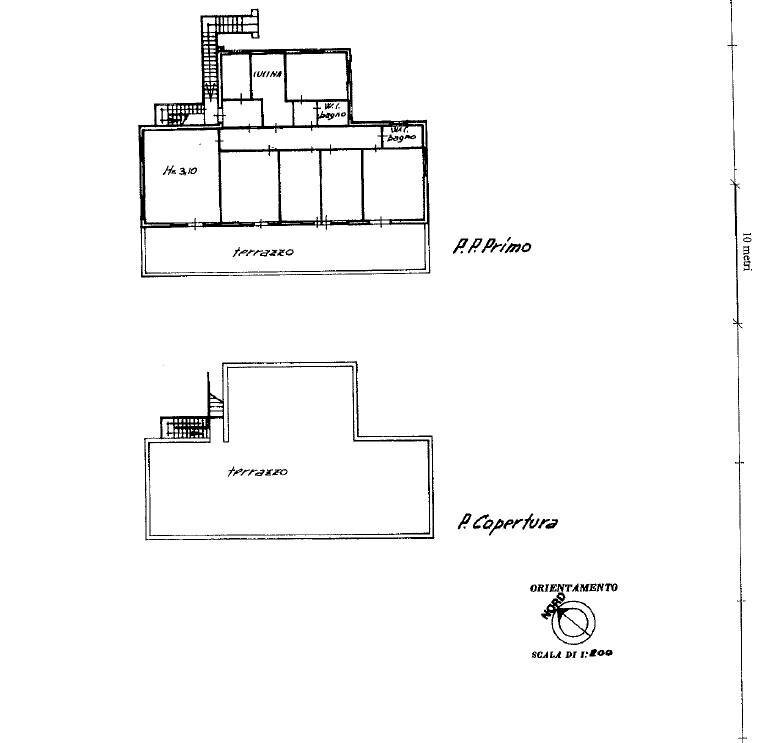 Foto 17 - Stabile - Palazzo Strada Scorticagatti, Tarquinia - planimetria 1