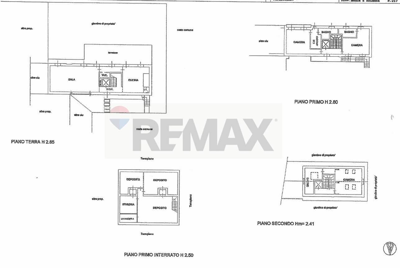 Pianta 2D - Villa Via Cavallotti
 
45, Monza - planimetria 1