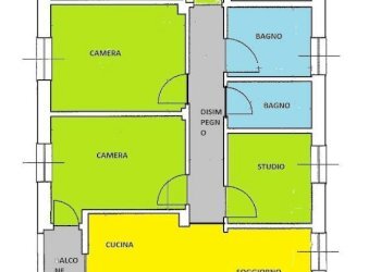 Planimetria - Apartment Cuneo (neighborhood Centro) - photo 19