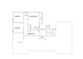 Planimetria - Appartamento via Adelmo Arbizzani, Calderara di Reno - foto 24