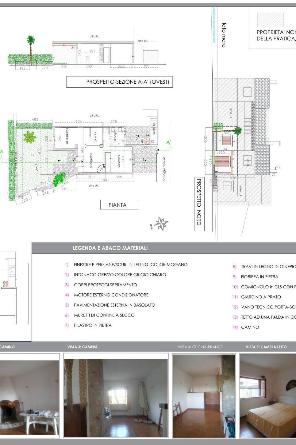Villa a Schiera via Nazionale, 125, Budoni - planimetria 1