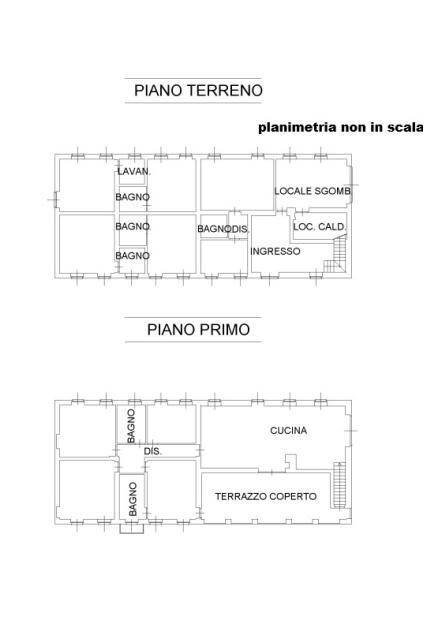 Rustic Regione Valdelcerro, Incisa Scapaccino - floor plans 1